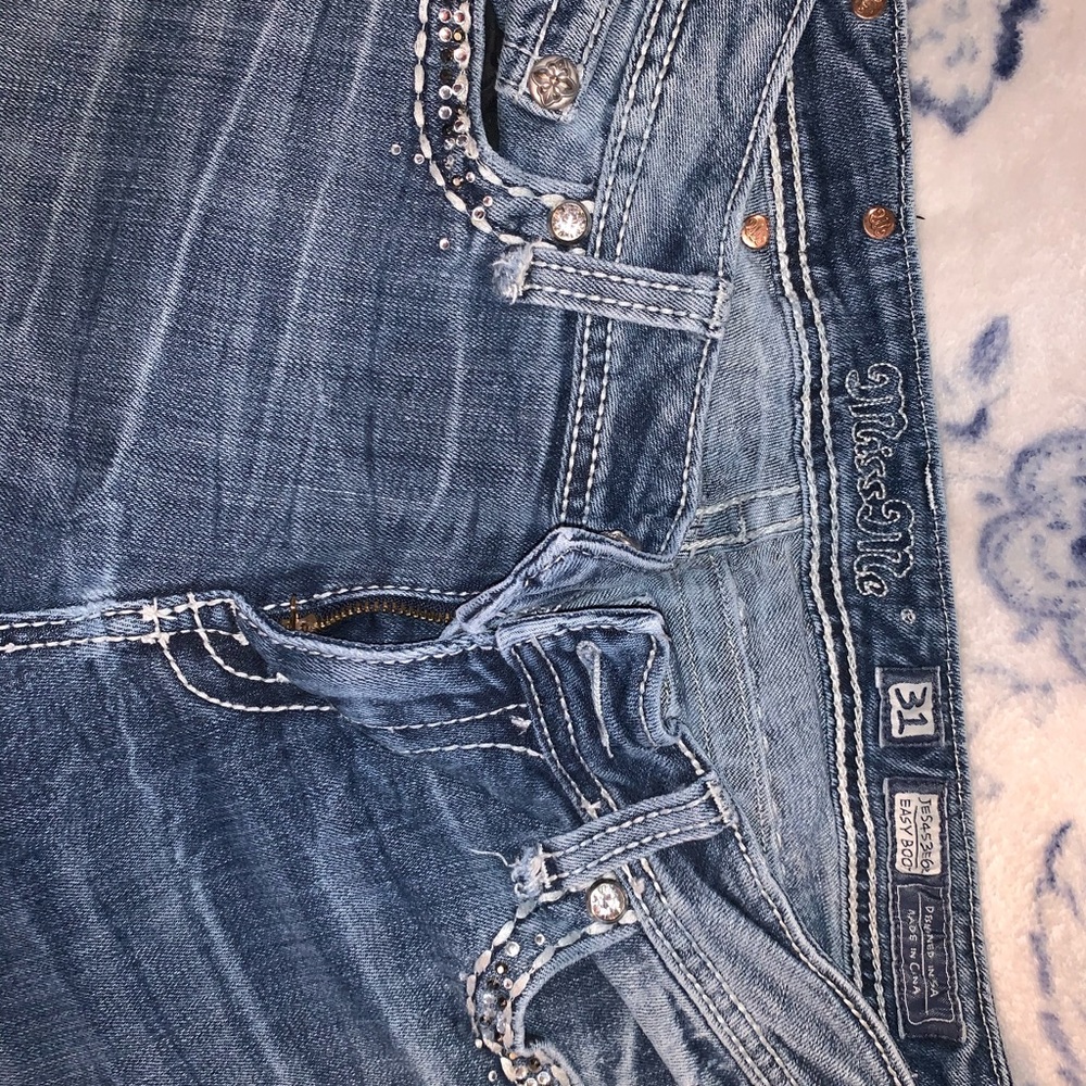 Miss me boot cut jeans size 31